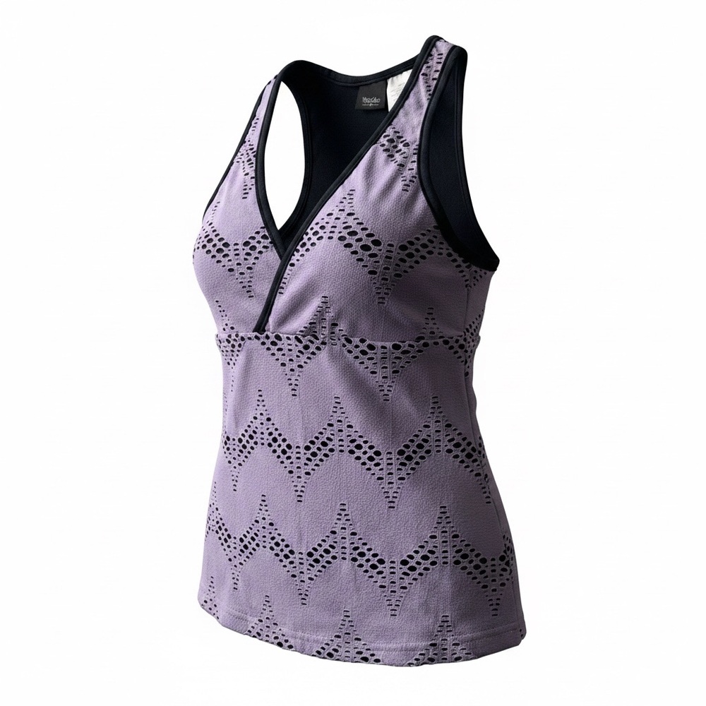 Athletic Lace-Detail Lavender Tank Top by Mossimo